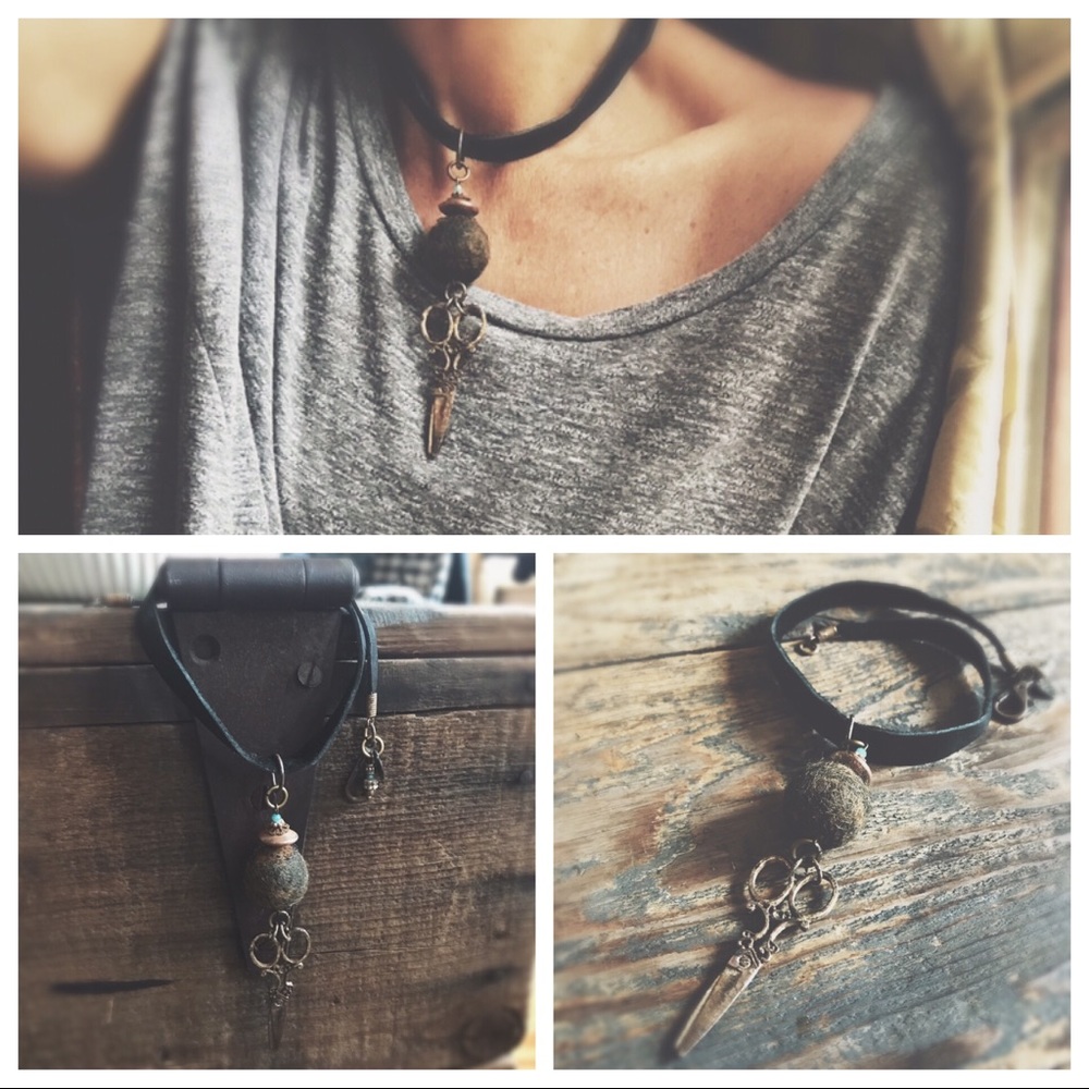 Shear Perfection Artisan 3-Pc Set | Hand-Cut Italian Leather | One of a Kind - Picture 5 of 8